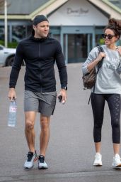 Michelle Keegan - Arriving For Gym Session in Essex 02/28/2019