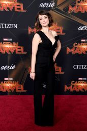 Milana Vayntrub – “Captain Marvel” Premiere in Hollywood