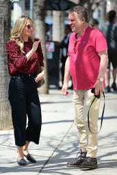Molly Sims and Jeff Garland at Joan