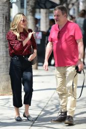 Molly Sims and Jeff Garland at Joan