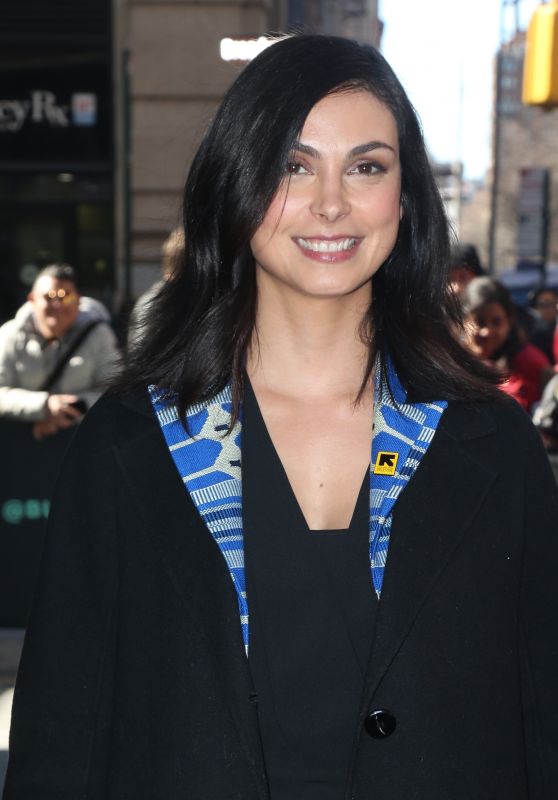 Morena Baccarin - Outside BUILD Series in NYC 03/26/2019