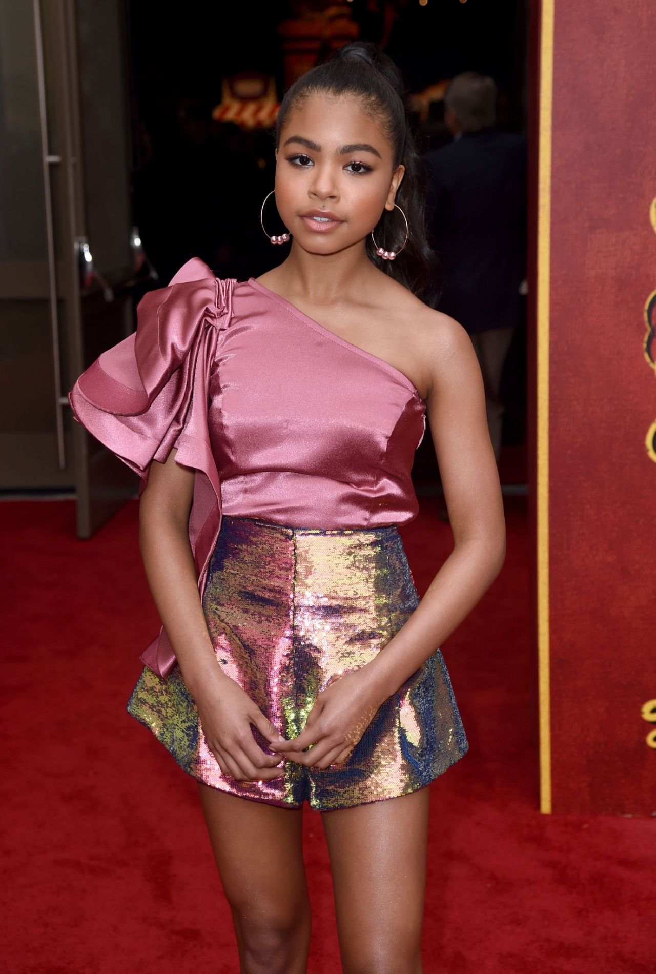 Navia Robinson - "Dumbo" World Premiere in Hollywood.