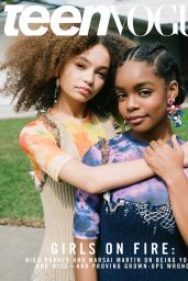Nico Parker and Marsai Martin - Teen Vogue April 2019 Cover and Photos