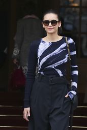 Nina Dobrev is Stylish - Leaving the Ritz Hotel in Paris 03/05/2019