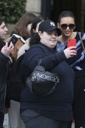 Nina Dobrev is Stylish - Leaving the Ritz Hotel in Paris 03/05/2019