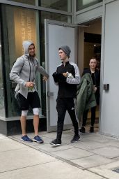 Peyton Roi List and Pierson Fode - Leaving the Gym in Toronto 03/17/2019