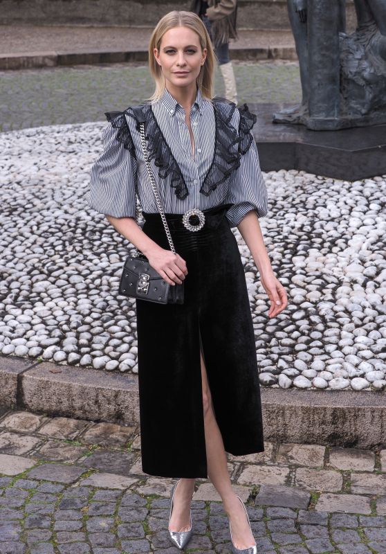Poppy Delevingne - Miu Miu Fashion Show in Paris 03/05/2019