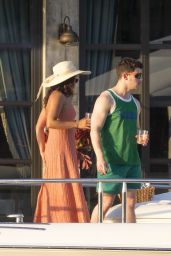 Priyanka Chopra and Nick Jonas - Kiki On The River Restaurant in Miami 03/25/2019