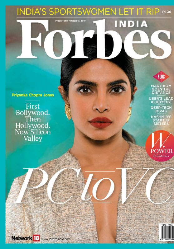 Priyanka Chopra - Forbes India 03/15/2019