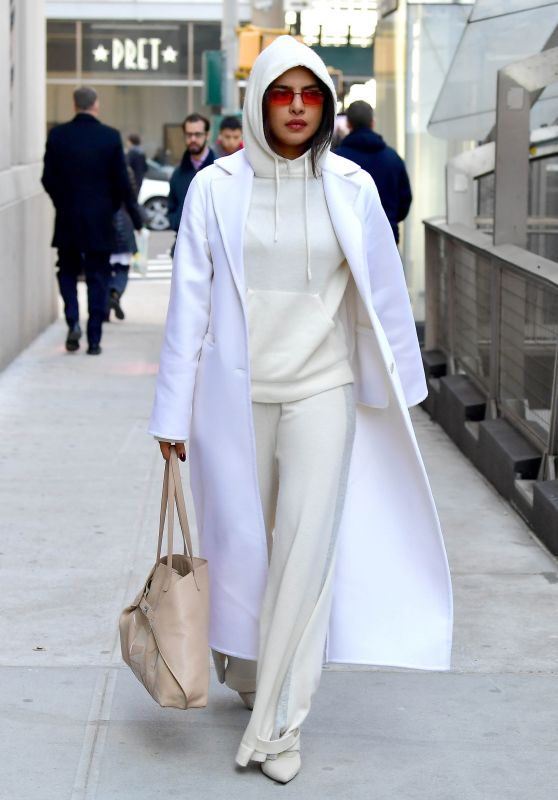 Priyanka Chopra Street Fashion - NYC 03/18/2019