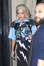 Rita Ora Night Out Style - NYC 03/28/2019