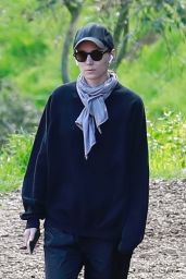 Rooney Mara - Goes for a Hike at Tree People Park in Beverly Hills 03/03/2019
