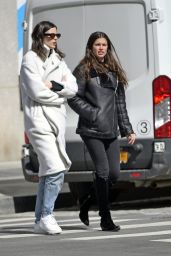 Sara Sampaio and Sadie Newman - Out in Tribeca in NYC 03/18/2019