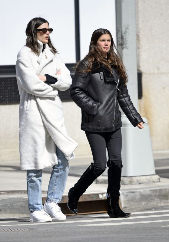 Sara Sampaio and Sadie Newman - Out in Tribeca in NYC 03/18/2019