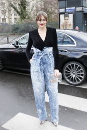 Shailene Woodley – Balmain Fashion Show in Paris 03/01/2019