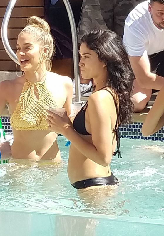 Shanina Shaik and Jocelyn Chew in Bikinis 03/15/2019
