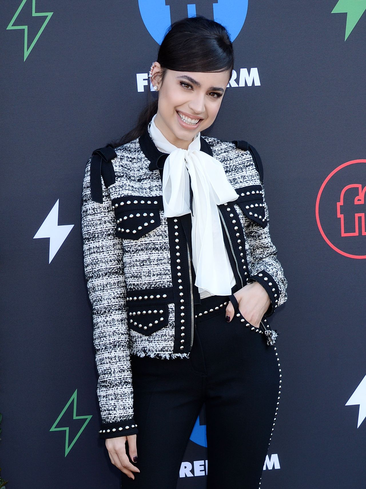 Sofia Carson at Freeform Summit in LA 03/27/2019 • CelebMafia