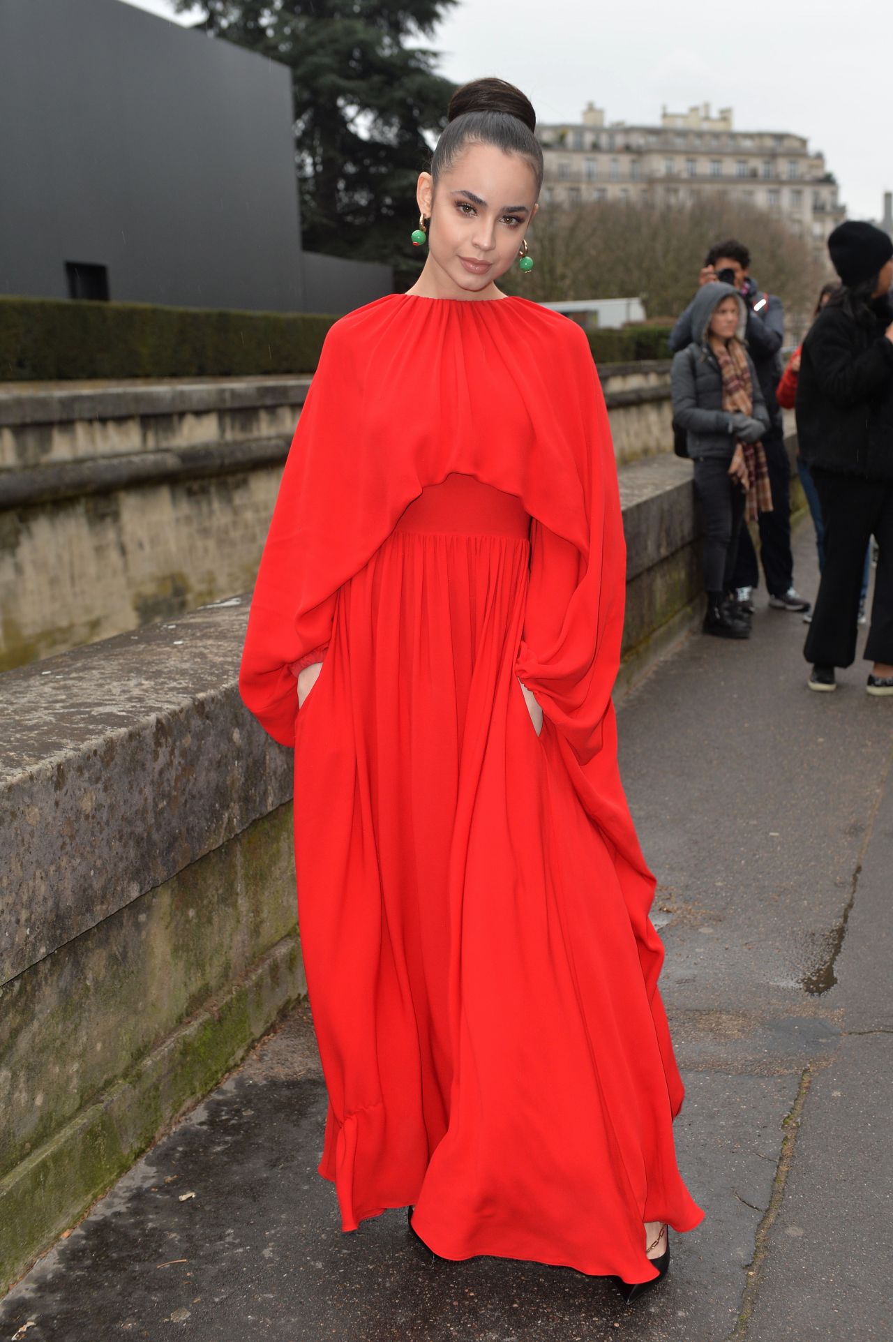 Sofia Carson - Valentino Fashion Show in Paris 03/02/2019 • CelebMafia