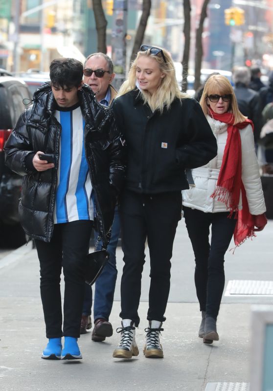 Sophie Turner and Joe Jonas – Out in NYC 03/12/2019