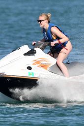 Sophie Turner - Jet Skiing in Miami 03/25/2019