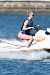 Sophie Turner - Jet Skiing in Miami 03/25/2019