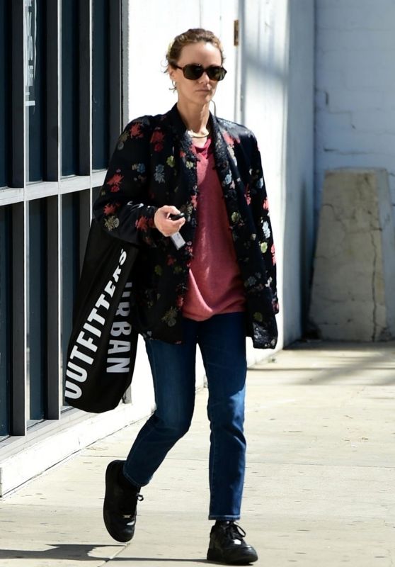 Vanessa Paradis - Shopping at Urban Outfitters in Studio City 03/14/2019