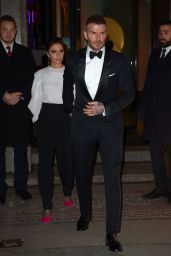 Victoria Beckham and David Beckham - National Portrait Gallery Gala in London 03/12/2019