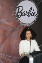 Yara Shahidi - Celebrates Barbie