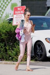 Alessandra Ambrosio - Heads to a Yoga Class in Brentwood 04/08/2019