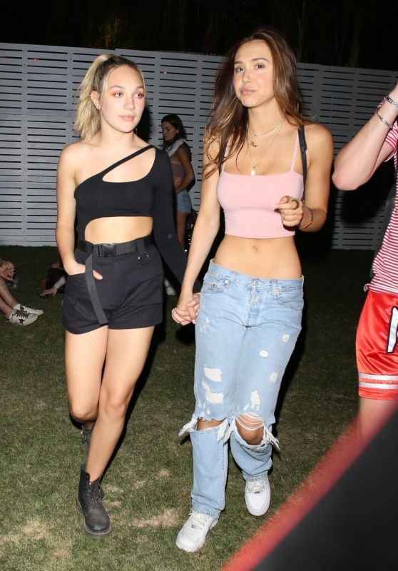 Alexis Ren and Maddie Ziegler - Coachella Valley Music and Arts Festival in Indio 04/14/2019