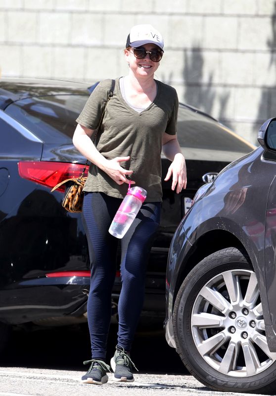 Alyson Hannigan - Heading to a Workout Session in LA 04/23/2019