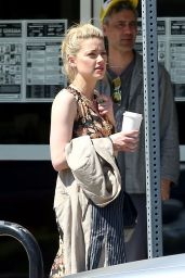 Amber Heard With Andy Muschietti - Out in Los Angeles 03/31/2019