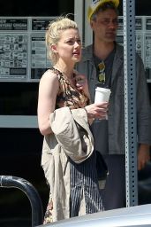 Amber Heard With Andy Muschietti - Out in Los Angeles 03/31/2019