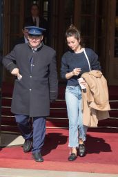 Ana de Armas - Leaving Ritz Hotel in Paris 04/11/2019