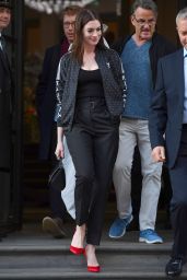 Anne Hathaway - Out in London 04/18/2019