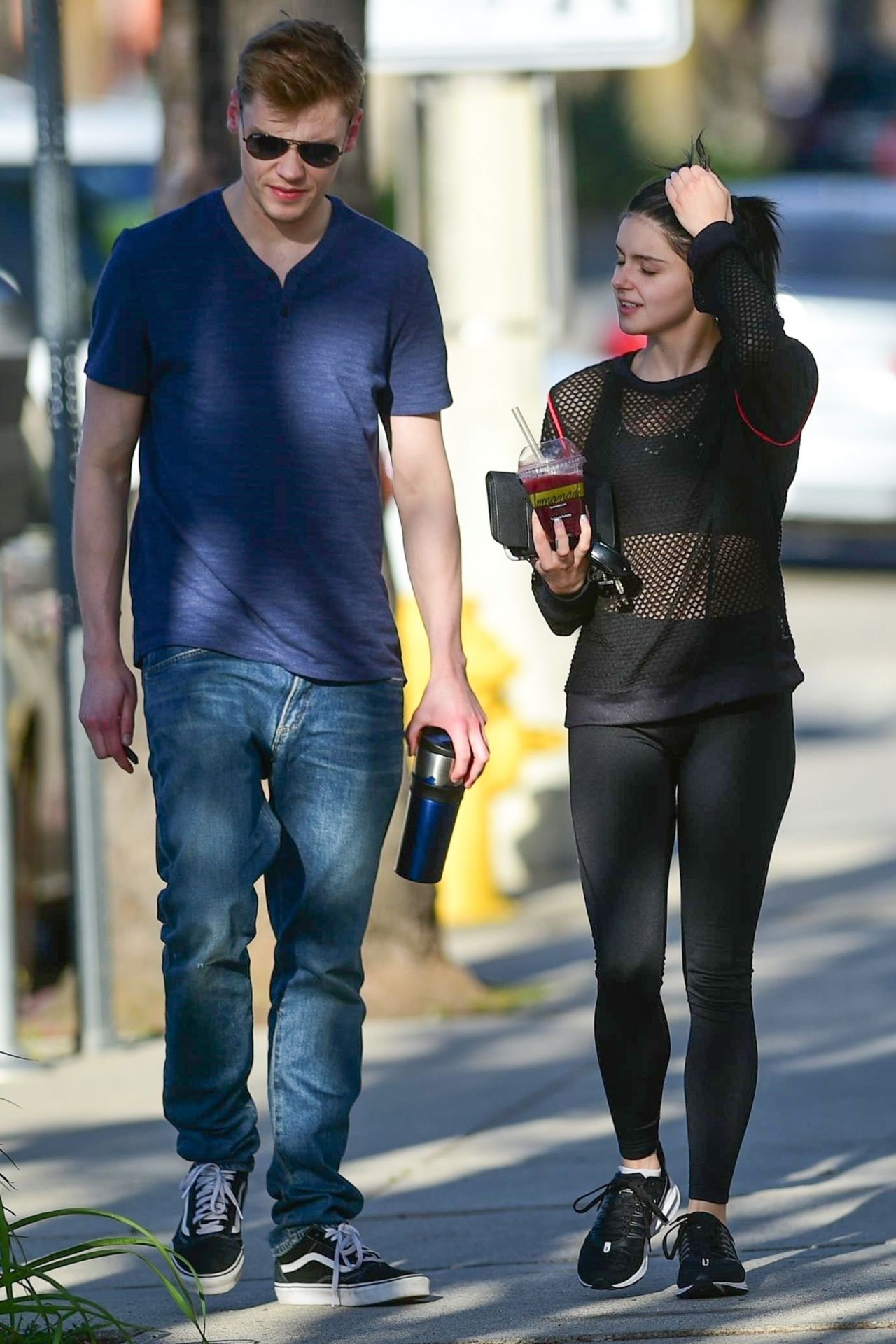 Ariel Winter and Levi Meaden - Out in Studio City 04/19/2019 • CelebMafia