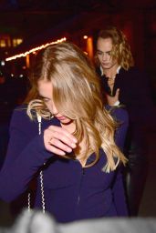 Ashley Benson and Cara Delevingne - Exit Their Hotel in NYC 04/29/2019