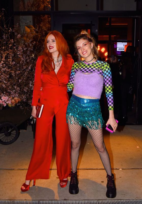 Bella Thorn and Dani Thorne - Out in NYC 04/09/2019