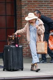Beth Behrs - Leaving the Bowery Hotel in NYC 04/21/2019