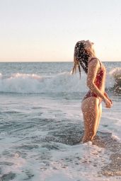 Bonnie Wright - Photoshoot for Fair Harbor Swimwear 2019