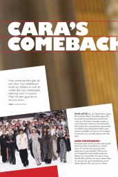 Cara Delevingne - Grazia Magazine Netherland March 2019 Issue