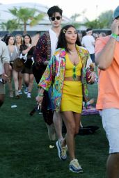 Chantel Jeffries and Ross Butler at the Coachella 04/12/2019