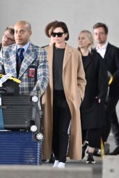 Charlize Theron - Charles de Gaule Airport in Paris 04/23/2019