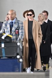 Charlize Theron - Charles de Gaule Airport in Paris 04/23/2019