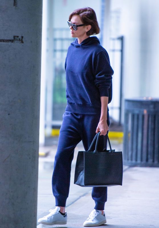 Charlize Theron in Travel Outfit - JFK Airport in New York 04/26/2019