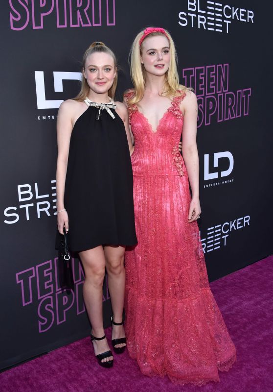 Dakota Fanning and Elle Fanning – “Teen Spirit” Special Screening in Hollywood