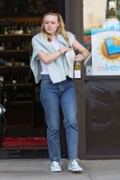 Dakota Fanning Casual Style - Toluca Lake 04/03/2019 • CelebMafia