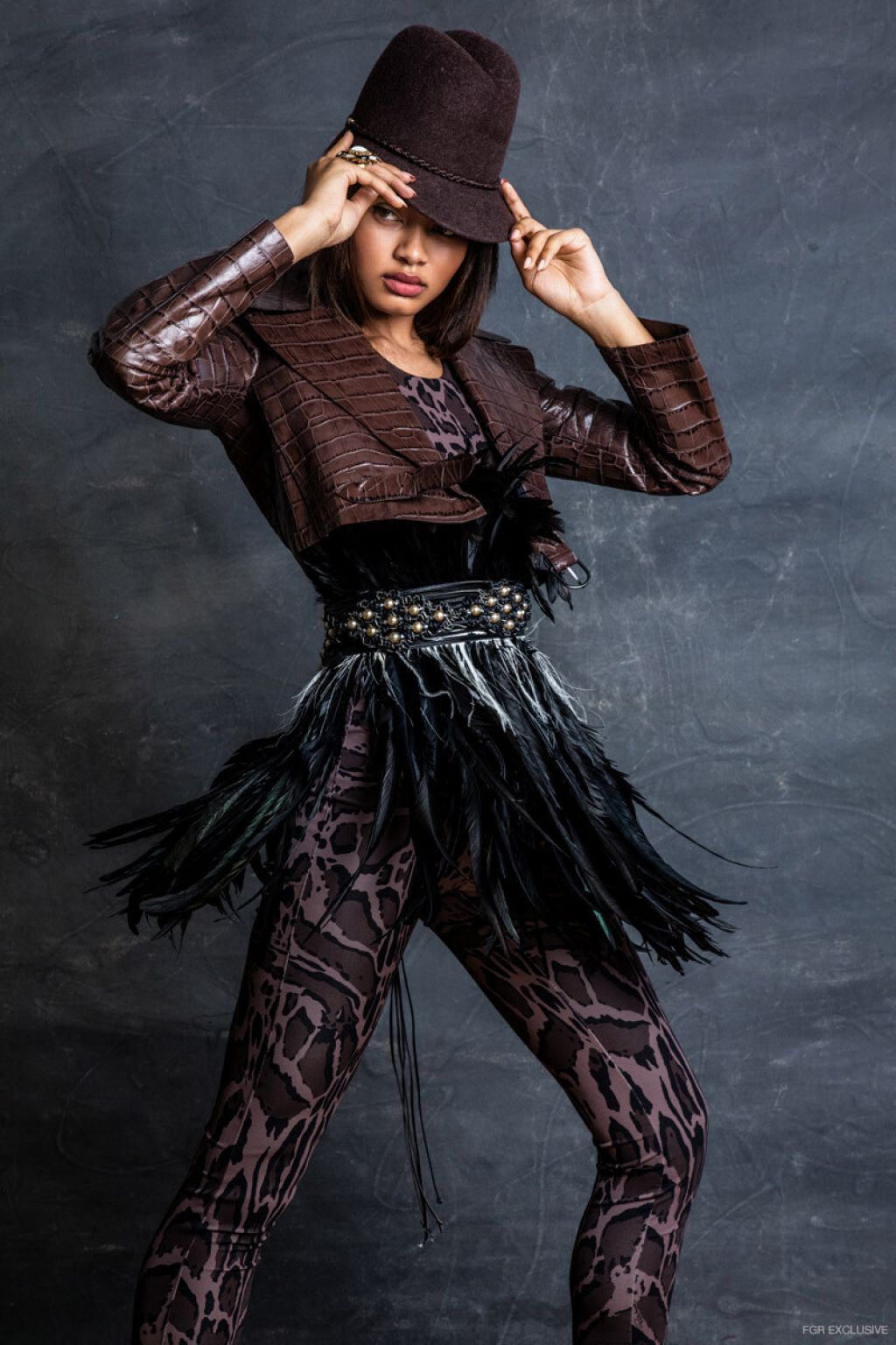 Danielle Herrington - "Glamorous" Photoshoot for Fashion ...
