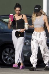Delilah Belle Hamlin in Track Suit Pants and Fluffy Slippers 04/23/2019
