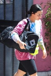 Demi Lovato - Leaving the Gym in LA 04/17/2019